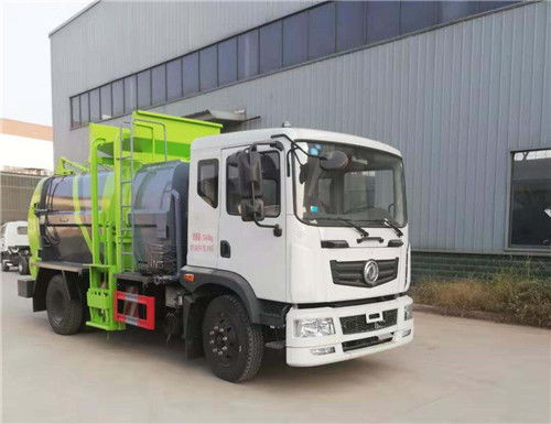 國六清潔能源餐廚垃圾車產(chǎn)品參數(shù)介紹——液化天然氣（LNG）動力油罐式車型